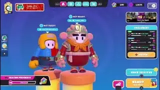 Tutorial on how to invite friends/multiplayer on Fall guy 
