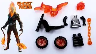 Lego ghost rider skull headed rider