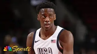 AJ Dybantsa Team USA highlights: Men's Nike Hoop Summit | 4/12/25 | NBC Sports