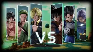 Jump Force | One Piece Vs. Dragon Ball Z Characters (2 Rounds)