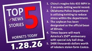 Top 5 News Stories --- Wednesday, January 28, 2026