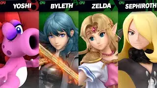 Birdo vs 'Enhanced' Winter Byleth & 'Enhanced' Zelda & Cynthia FIXED [MAKI Member Req Quickie]