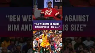 Ben Wallace went toe to toe with Shaq #detroitpistons #benwallace #nba #shorts
