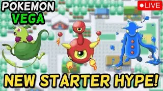 This New Fan Game Goes Crazy! - Pokemon Vega Hardcore Nuzlocke LIVE - 01