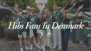 Meeting Hibs Fans In Denmark | Midtjylland vs Hibernian