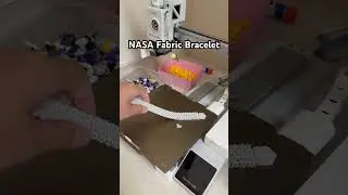NASA Fabric Bracelet #3dprinting #3dprinted