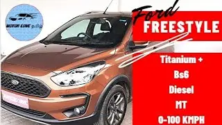 Ford | Freestyle | Tamil Review | Titanium + | India's One And Only CUV segment vehicle | 2021 | MT