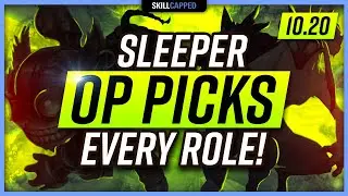 The MOST SLEEPER OP PICKS to Climb in Patch 10.20 for EVERY ROLE! - League of Legends