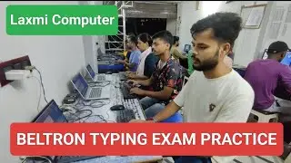 Beltron Typing Exam Practice l #beltronexam #beltron #typingtest #typingexam #laxmicomputer