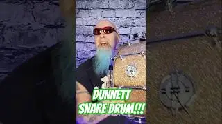 DUNNETT SNARE!! #dunnettsnare #snaredrums #drums #canadianmade #drummer #batterista
