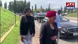 Zanetor Agyeman-Rawlings informs Presidency of mother&rsquo;s passing, departs Flagstaff House. #JoyNews