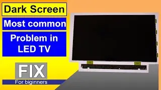LED TV screen goes blank