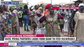 Dufil Prima Partners Lagos Food Bank To Feed Vulnerable