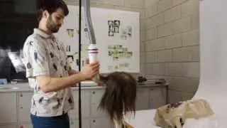ergonomic salon hairdryer