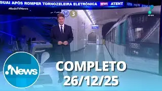 RedeTV! News (26/12/25) | Completo