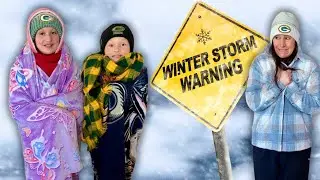 Texas Ice Storm: Empty Stores, Staying Home & How Our Family Got Through It
