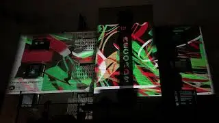 Projection mapping / 『NEORT』&times;『Pop Up! YohaS』 Digital Art Show