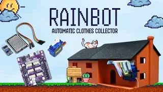 🌧️ RainBot: Automatic Clothes Collector DIY Project! ☀️ [ ENG VERSION ]
