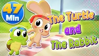 The Bunny and The Turtle Song and more nursery rhymes and kids songs - Hudhud English