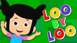 Here We Go Looby Loo | Nursery Rhymes | Kids Song | Video For Babies