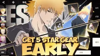 MAKE SURE TO DO THIS TO GET 5 STAR GEAR EARLY & GET STRONGER - Bleach Soul Resonance