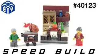 LEGO #40123 Thanksgiving Feast Speed Build