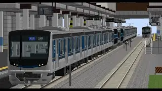 RTM前面展望 / しにせ個営鉄道 快速 六多摩→二浜国大(五倉から各駅停車)【RealTrainMod】