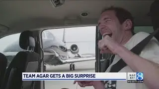 Team Agar surprised with flight to Houston race