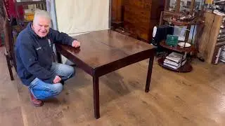 Space Saving Georgian Naval Table