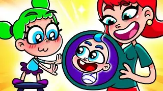 Meet Our Baby Brother || Funny Kids Songs And Nursery Rhymes by Cha Cha Toys