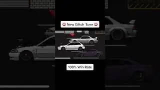 Never loose again 🥵 #pixelcarracer #pixelcar #jdm #dragracing #car #glitch #tune