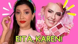 TESTEI as MAKES da KAREN BACHINI | SÃO BOAS MESMO?!
