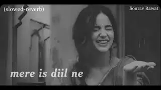 Mere Is Dil Ne | (Slowed + Reverb) | Lo-Fi Mix | Aesthetic Rain BGM | Lofi Songs | Sourav Rawat