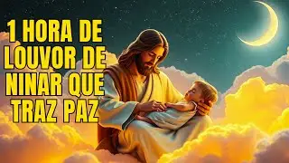 Maratona de Música Infantil Gospel | Louvores para Criança Dormir em Paz 🌙 🛌