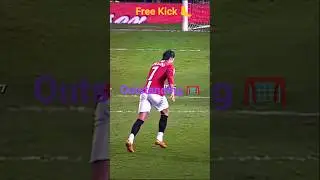 Young Cristiano Ronaldo's knuckle ball technique ⚽️🔥 #ronaldo #football #notsr7 #shorts