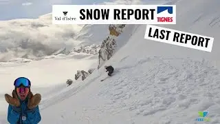 YOU MUST WATCH THIS! Last Snow Report 2023/24 Tignes/Val D&Igrave;sere/St Foy 04/04/2024