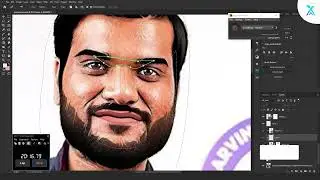 Vexel Portrait of Arvind Arora: Speed Art in Photoshop