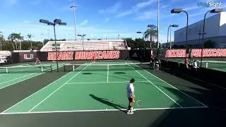Blake Croyder(UGA) v Franco Aubone(UM) - Miami Men's Tennis Spring -  C2 - 06.01.23 (incomplete)