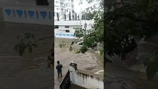 warangal Hanamkonda rain effect #viral #rain #montha #shortvideos #shorts