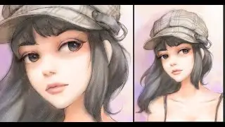 Clip Studio Paint 水彩效果 water color style