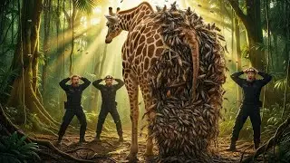 Heroic Rescue Team Saves Giraffe | Brave Heroes Rush In to Rescue Helpless Animal | Animal Rescue🦒