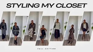 7 Fall Outfit Ideas 🍂 | Styling My Closet Lookbook 2025