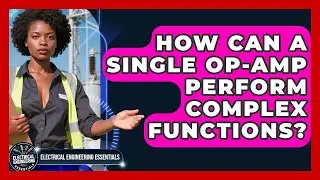 How Can A Single Op-amp Perform Complex Functions? - Electrical Engineering Essentials