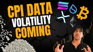 Act Now! CPI Data Drops TOMORROW - Massive Volatility in Bitcoin & Altcoins (ETH, SOL, XRP, SUI)