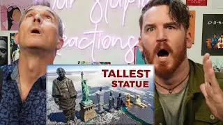 Tallest Statue Size Comparison | India's Tallest Statue | REACTION!!