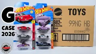 Hot Wheels G Case 2026 Unboxing!