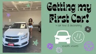 buying my first car + car tour + decorate my car with me | july 11, 2020