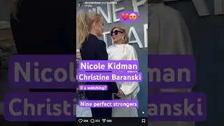 😍 Nicole Kidman &  Christine Baranski . Are you watching Nine perfect strangers season 2?