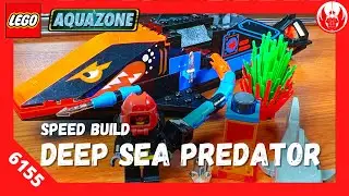Lego Aquazone 6155 Deep Sea Predator Unboxing & Speed Build