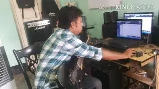 Mozart---Turkish March Rock version ( Guitar Cover by Santanu ) Playing along backing track .